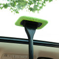Car Window Cleaner Brush Kit Windshield Cleaning Wash Tool Inside Interior Auto Glass Wiper With Long Handle Car Accessories. 