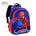 I LOVE DADDY&MUMMY  Spider Man Kids Backpack  School Bag for Boys Primary School Bag Rainbow Lightweight Backpack For Kids Kindergarten Bags Sekolah. 