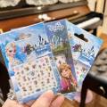 Children's Manicure Frozen Elsa Nail Sticker Sticker Non-Toxic Odorless Girl Cartoon Sticker Toy. 