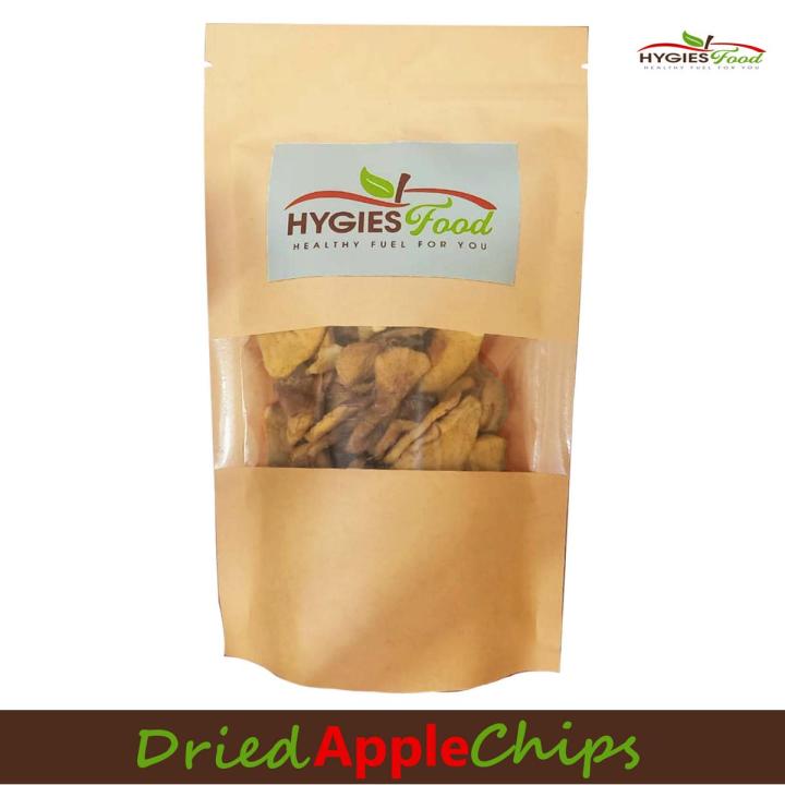 Dried Apple Chips 50 grams By hygies Food