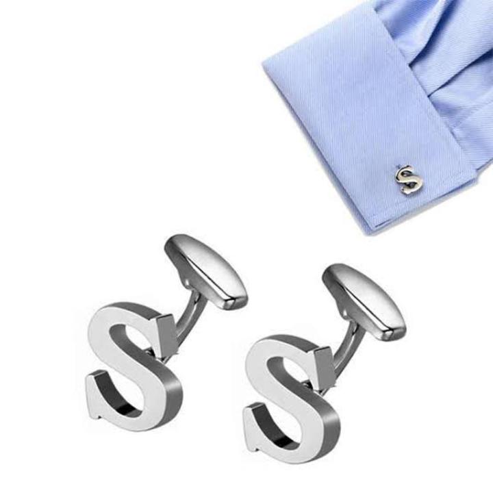S Alphabet Cufflinks For Men premium Quality