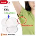 10 Pcs Disposable Non-woven Invisible Armpit Sweat Absorbent Stickers / Deodorant Fabric Cotton Underarm Care Absorb Sweat Self-adhesive Pads. 