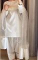 Farshi Shalwar Kameez with 3 quarter sleeves OR Sleeveless Suit 3pc Dress for Eid/Party/Wedding Wear for Girls/Women. 