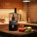 Envior CH-666 Electric Food Chopper with Citrus Juicer 500W Powerful Motor 2 Speed Plus Pulse Function Stainless Steel Blades Large Capacity Chopper for Meat Vegetables and Fruits 1 Year Official Warranty. 