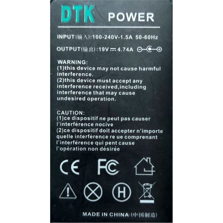 DTK%2019V%204.74A%20Premium%20Laptop%20Power%20Charger%20(New)%E2%80%93%20High%20Performance%20Universal%20AC%20Adapter%20with%20Connector%20(5.5x2.5mm%20Yellow%20Pin)%20%E2%80%93%20Compatible%20with%20Asus,%20Toshiba%20Satellite%20Series,%20HP,%20Lenova,%20MSI,%20Medio%20and%20More%20-%20Image%204
