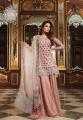 Unstitched Chiffon Embroidered Suit For Women - 3 Piece. 