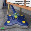 Twist n Squeeze Triangle Shape Extendable Microfiber Mop For Floor | Adjustable Triangular Cleaning Mop Twisting 360° Rotating. 