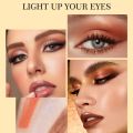 YZS Double Head Metallic Lazy Eyeshadow Stick Shimmer Eyeshadow Pencil Waterproof Long Lasting Highlight Pen Makeup Beauty. 