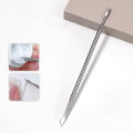 Metal Double-headed Nail Carving Rod Extension Glue Removal Stick Gel Removal Spatula Nail Polish Dipping Removal Tool CF8. 
