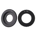 1Pcs Camera C Mount Lens Cctv Lens for Pentax Q Q7 Q10 Q-S1 & 1Pcs Black C Mount Lens for Micro-4/3 Adapter E-P1 E-P2 E-P3 G1 Gf1 Gh1 G2 Gf2 Gh2 G3 Gf3 C-M4/3. 