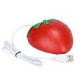 3D Mini Cute Cartoon Strawberry Wired Mouse USB Optical Mice For Laptop Computer Gamer Girl Strawberry Computer Mouse Gaming. 