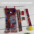 《 𝟲 𝗜𝗡 𝟭 》Portable Kids Party Bag With Stationery Set Cartoon Stationary Goodies Bag Set Alat tulis Budak Sekolah 文具套装. 