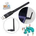 Kebidu WIFI USB Adapter MT7601 150Mbps USB 2.0 WiFi Wireless Network Card 802.11 B/g/n LAN Adapter with Rotatable Antenna. 
