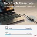 Uni USB C to Ethernet Adapter. 