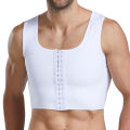 SAKURA Men's Chest Vest Sweat Chest Bandage Tight-fitting Underwear Body Shaper Corset Support Belt Chest Compression Correct Posture. 