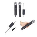 Dual Channel UHF Wireless Microphone System with 2 Handheld Wireless Microphones Lt-508 Wireless Microphones 1 Receiver 2Mic Wireless ,Dual Handheld Mic For InAndOn Karaoke ,KTV,DJ. 