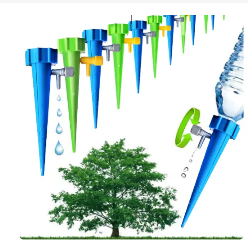 Kit De Riego Automático Para Plantas - 6 Piezas, Ajustable, Para Botellas, Ideal Para Vacaciones