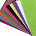 10 Felt Fabric Sheets In 10 Different Colors. 