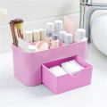 Makeup Organiser Cosmetic Storage Box Multi Functional Desktop Tidy Organiser Holder with Drawer Random Colour makeup organizer. 