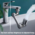 1080 Degree Rotating Faucet Universal Kitchen Aerator Swivel Faucet Wide Angle Swivel Splash Filter Faucet Extender for Bathroom MJ. 