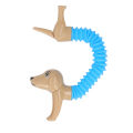 Popping Tube Fidget Toy,Dog Design Sensory Toy for Children. 