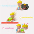 Cute Crawling Baby Toy  Musical Crawling Baby  Crawling Toy  Musical Toy for Baby  Baby Activity Toy for Kids Funny Crawling Baby With Light Music - Newborn Toy Cute Crawling Baby With Little Feeder Bottle - Parents Child Interactive Toy Best For Gift. 
