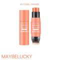 MAYBELUCKY Long Lasting Famtastic Blusher Double Ended Blush Cream. 