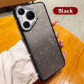 For Huawei Pura 70 P60 P50 Mate 60 50 40 Pro Honor X50 X40 Phone Case, Sparkling Powder Gradient Rhinestone Electroplating Cover. 