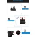 2X Front Center Side Air Vent Outlet Tab Clips, AC Vent Adjustment Buckle Repair Kit for Toyota Corolla 2009-2013. 