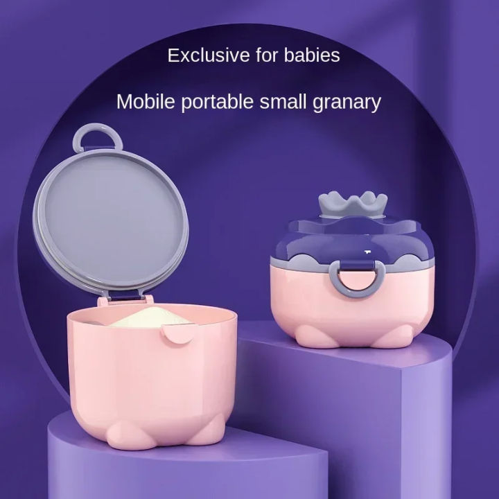 Little%20Crown%201pcs%20Baby%20Milk%20Powder%20Box%20Portable%20Out%20Sealed%20Moisture-proof%20Storage%20Tank%20Divided%20Into%20Boxed%20Milk%20Powder%20Compartment%20-%20Image%203