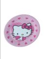Hello Kitty Paper Plates 7inches - Pack Of 10. 