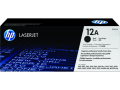 HP 12A Black LaserJet Toner Cartridge. 