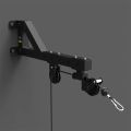 Home Gym Wall-mounted Cable Machine Attachments Workout Triceps Biceps Pulley System Fitness Pull Down Rope Equipment(AMBALA FITNESS). 