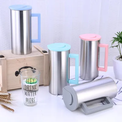 1.8L Stainless Steel Water Pitcher