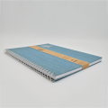 Dolphin Notebooks A4 Spiral - Light Blue - Dotted. 
