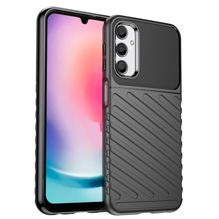 For Samsung Galaxy A24 4G Thunderbolt Shockproof TPU Phone Case