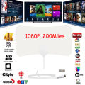 (NEW)200 Mile Range Antenna TV Digital HD Skylink 4K Antena Digital Indoor HDTV. 