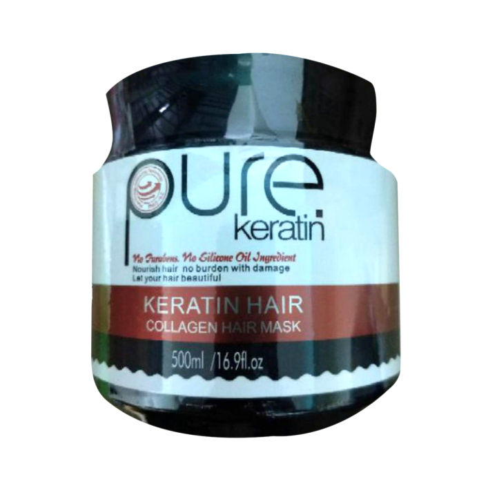 Pure Keratin Hair Collagen Mask Net: 500ML