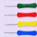 Pack of 2pcs 6 inch Double-Sided Multi Color Knitting Needles Double Heads Crochet Hooks Sewing Embroidery Needles KS. 