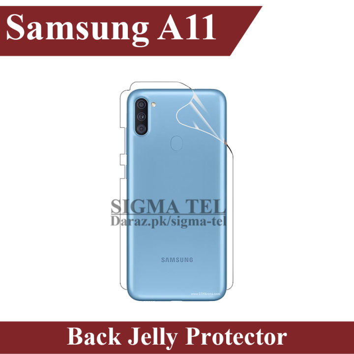 Samsung%20Galaxy%20A11%20Back%20Jelly%20Protector%20Clear%20Soft%20Protection%20Film%20Transparent%20Hydrogel%20Film%20Protector%20-%20Image%204