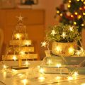 Star LED Fairy String Lights – Battery Operated Home & Event Decor. 