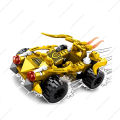 New Anime Ninja 4 in 1 Kai Jay Cole Lloyd War Armor Car Mech Chariot Model Action Figure Building Blocks Kit Bricks Kids Toys. 