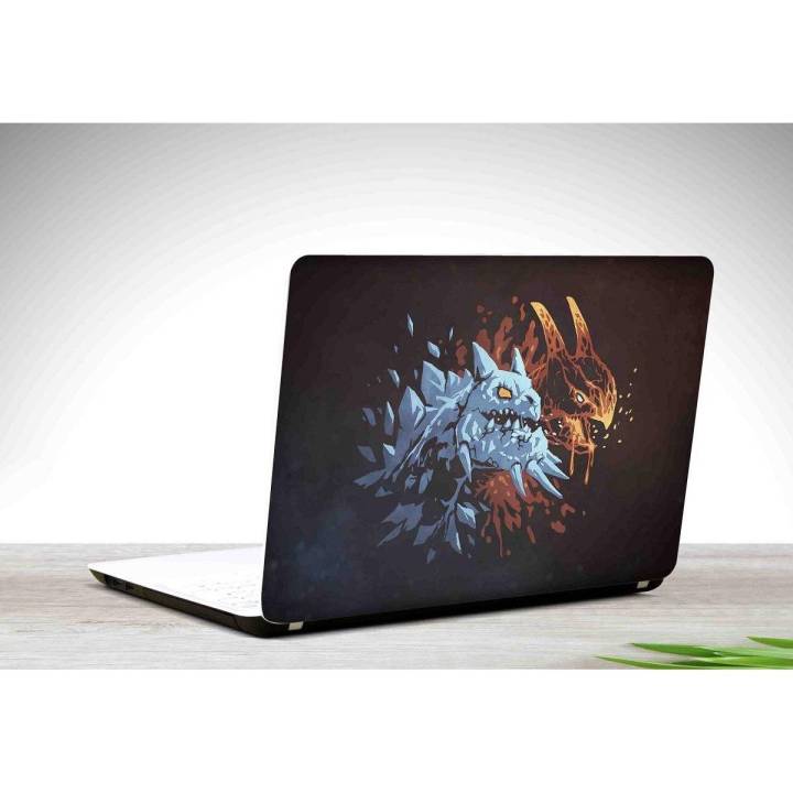DOTA 2 Game Laptop Skin Vinyl Sticker Decal, 12 13 13.3 14 15 15.4 15.6 inch Laptop Skin Sticker Cover Art Decal Protector Fits All Laptops