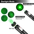 USB Laser 303 Rechargeable Stars Laser Pointer Sight with Built-in Battery Green Red Purple Lazer for Teaching Laser Pen. 
