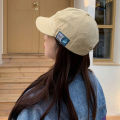 【Pioneer Gong】Korean Fashion Peaked Cap For Men Women Short Brim Baseball Hat Retro Cotton Sunscreen Bonnet Solid Sun Visors Hip Hop casquette. 