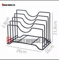 Metal Pot lid Stand, kitchen organizer, Books Rack, Kitchen accessories stand. 