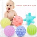 Sensory Soft Baby Balls Squeeze Ball Chu Chu Bath Toy With Box – 6 Pieces. 