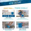 ICE GENIE Ice Cube Maker! Space Saving Ice Cube Maker. 
