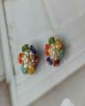 Handmade Beaded Earnings. 