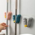 Palm Mop Clip Punch-Free Thumbs Up Shape Key Chain Bathroom Holder Strong Self-Adhesive Wall Hooks Kitchen Storage Decor. 
